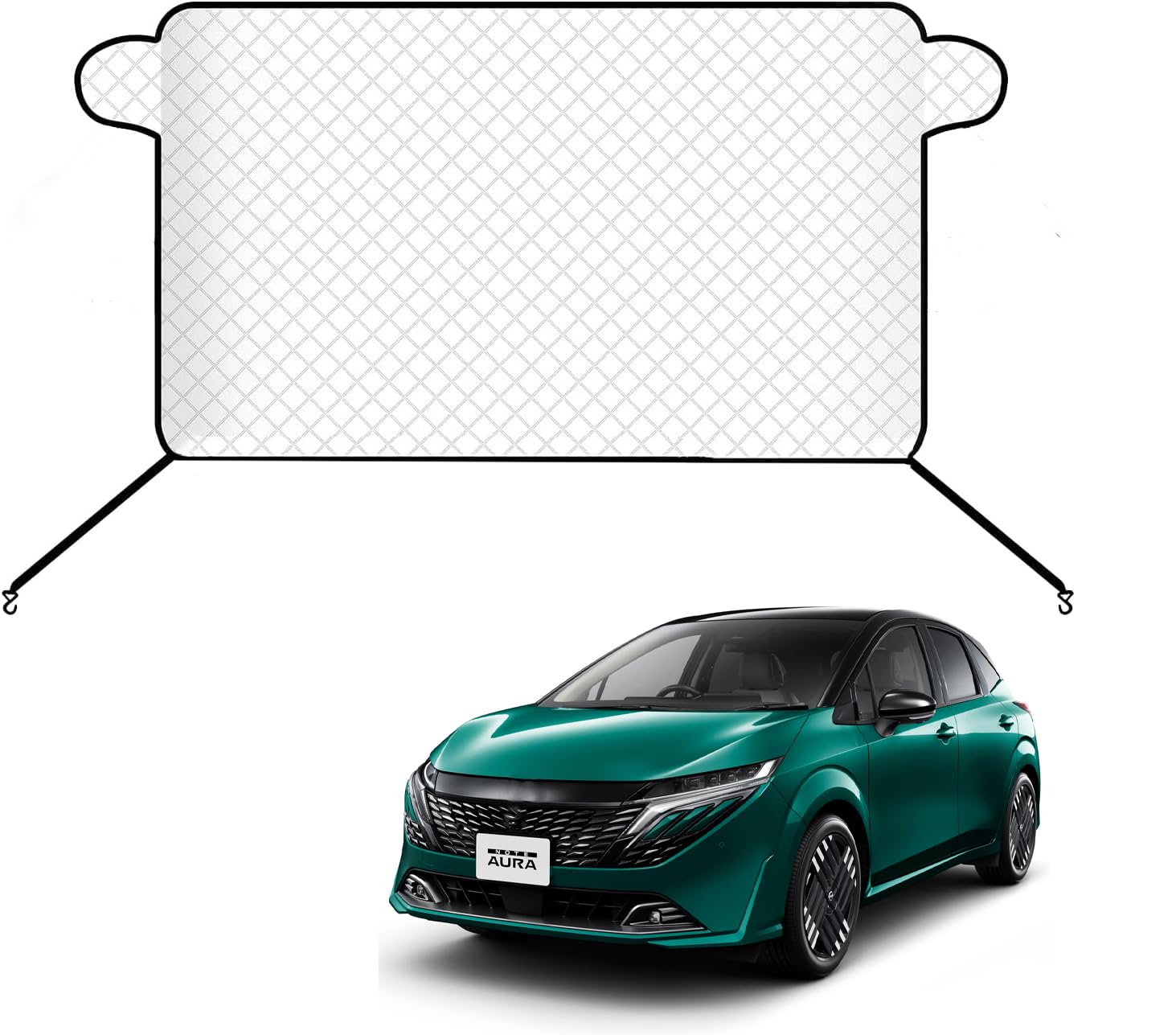 Amazon.co.jp: LOXHGP 新型 日産 ノート オーラ E13 専用 サンシェード